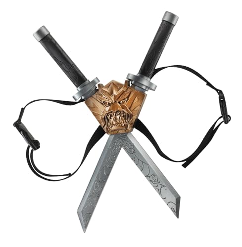 Disguise Dragon Ninja Weapon Set – Officially Licensed Toy Swords and Backpack for Boys Age 5+