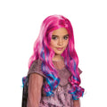 Disguise Girls Audrey Descendants 3 Wig - Standard Size Pink with Blue Highlights