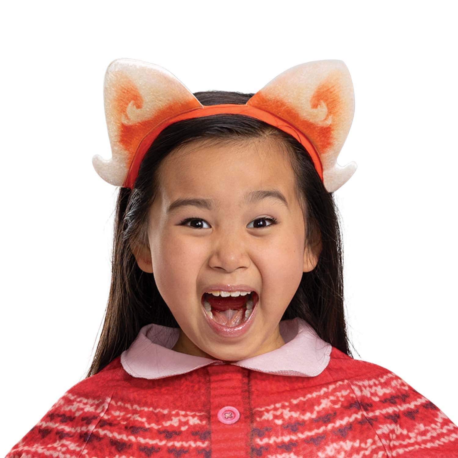 Disguise Official Disney Turning Red Mei Costume for Kids - Top, Skirt & Headband Set