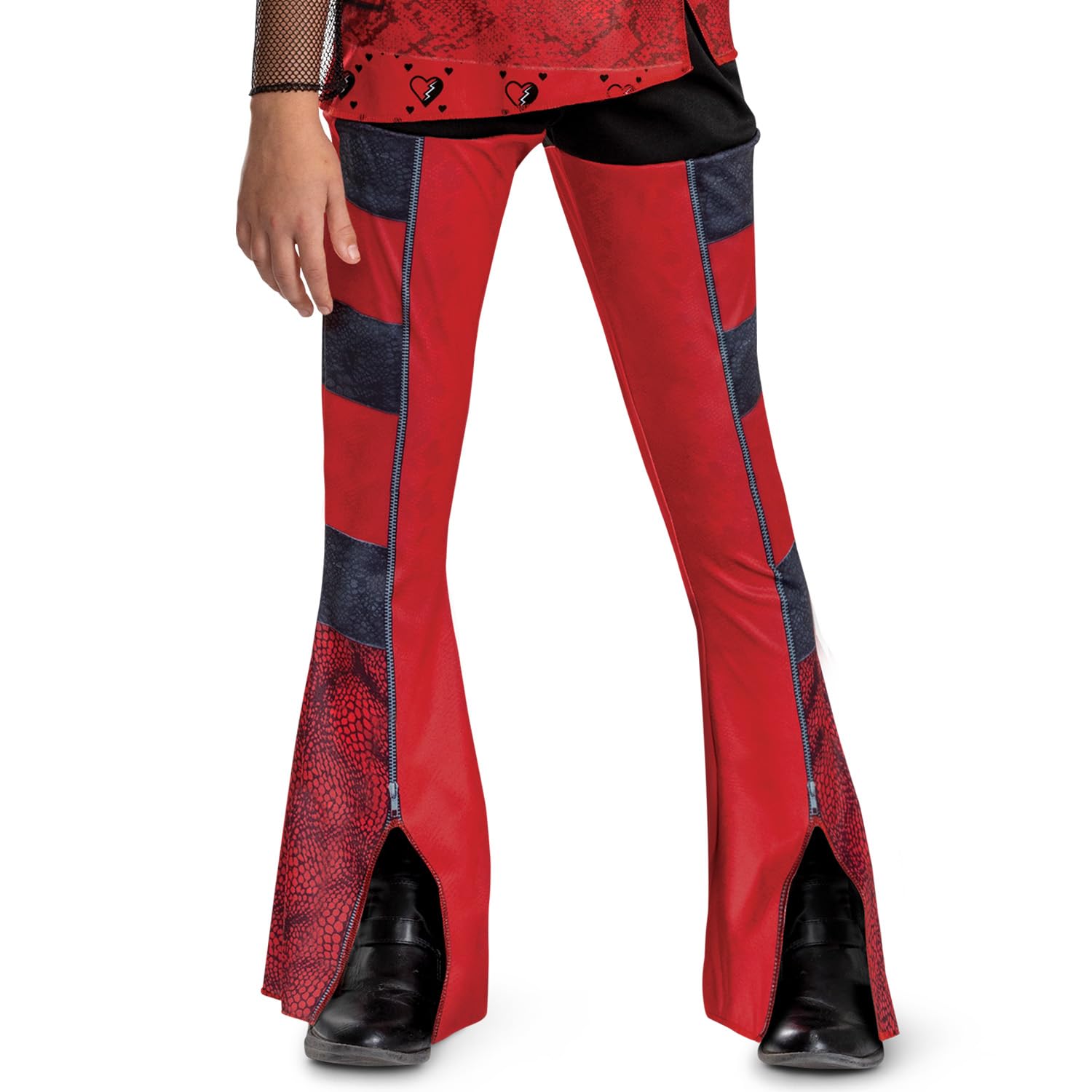 Disney Descendants The Rise of Red Costume for Kids – Official Red Jumpsuit (Size 10-12)
