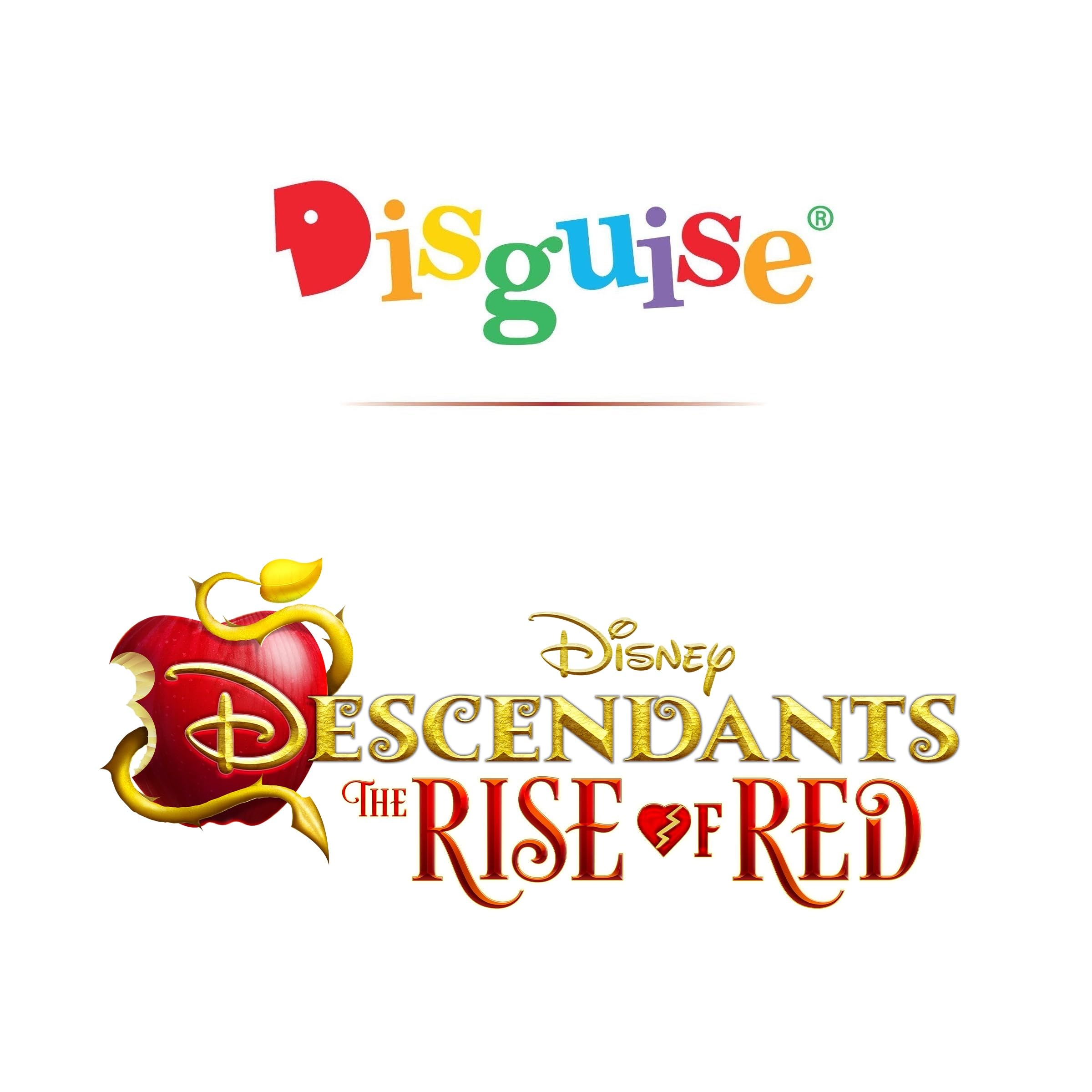 Disney Descendants The Rise of Red Costume for Kids – Official Red Jumpsuit (Size 10-12)