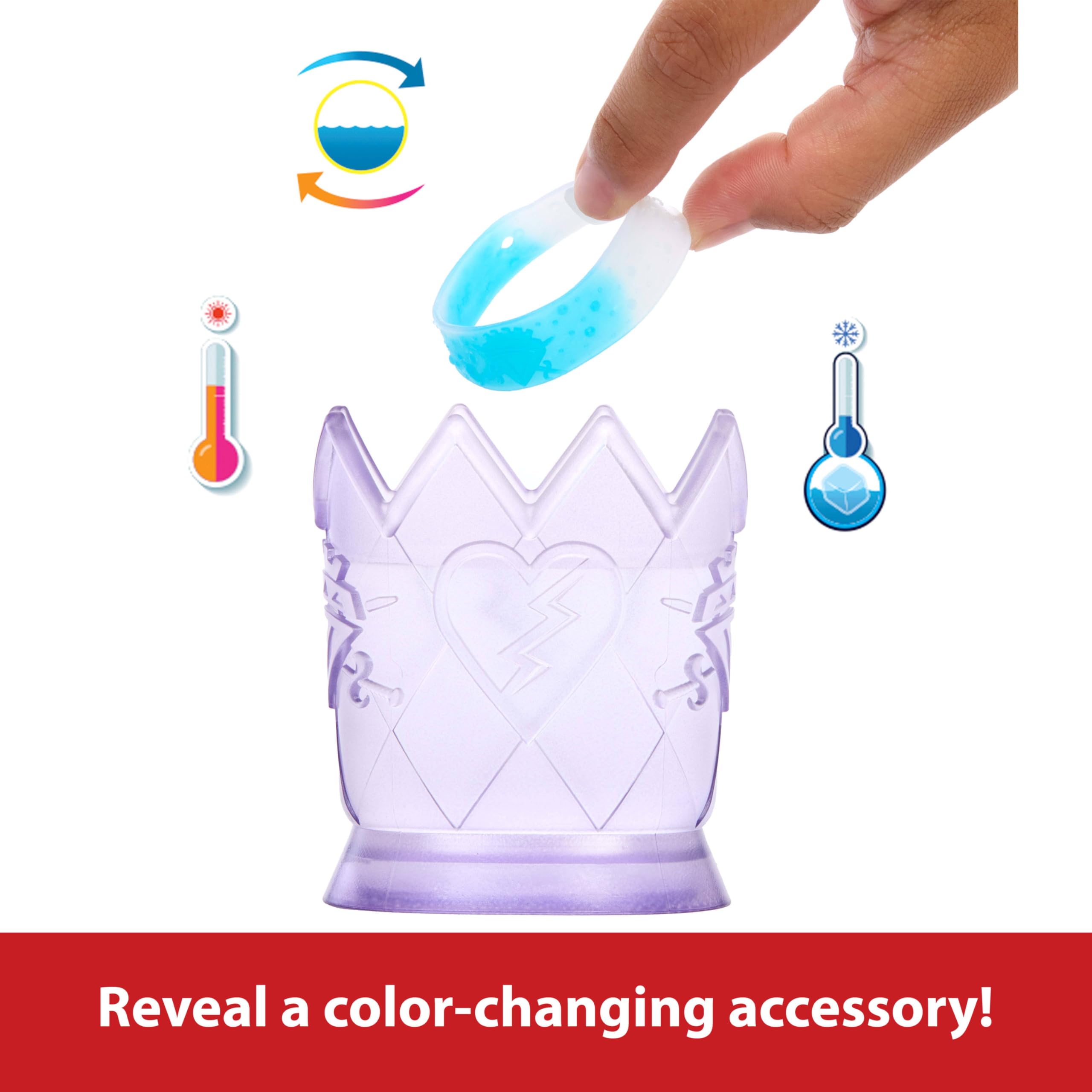 Disney Descendants: The Rise of Red Sorcerer's Cookbook – Reveal Princess Chloe Charming Doll with Magic Recipes