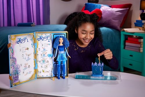 Disney Descendants: The Rise of Red Sorcerer's Cookbook – Reveal Princess Chloe Charming Doll with Magic Recipes