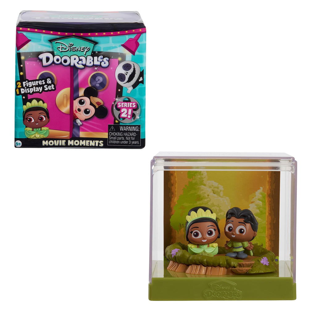Disney Doorables Movie Moments Series 2 - 2-Pack 1.5-Inch Collectible Figurines with Diorama Display