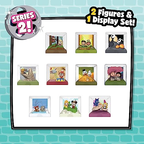 Disney Doorables Movie Moments Series 2 - 2-Pack 1.5-Inch Collectible Figurines with Diorama Display