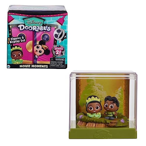 Disney Doorables Movie Moments Series 2 - 2-Pack 1.5-Inch Collectible Figurines with Diorama Display