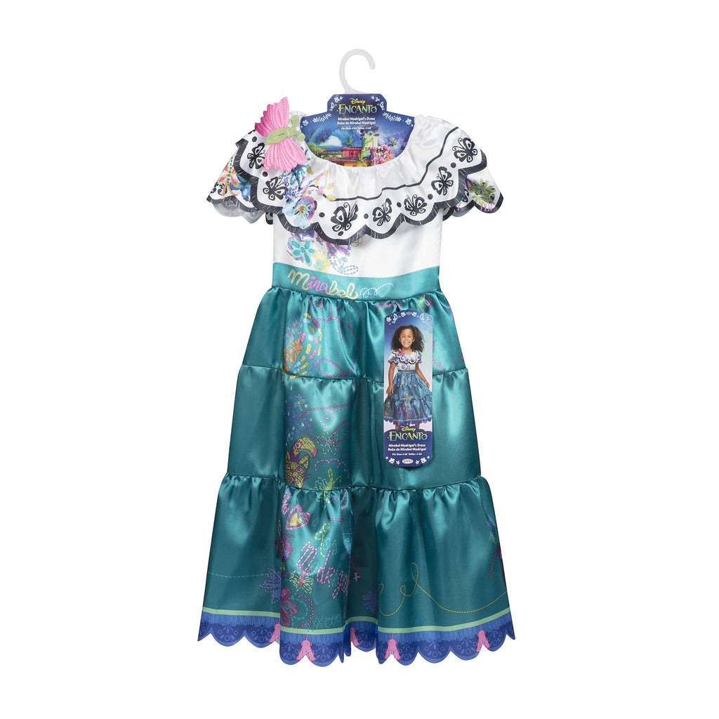 Disney Encanto Mirabel Dress – Girls Costume Ages 3+ Sizes 4-6X