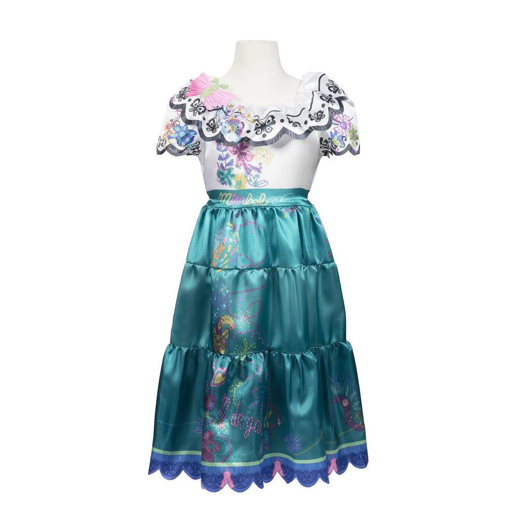 Disney Encanto Mirabel Dress – Girls Costume Ages 3+ Sizes 4-6X