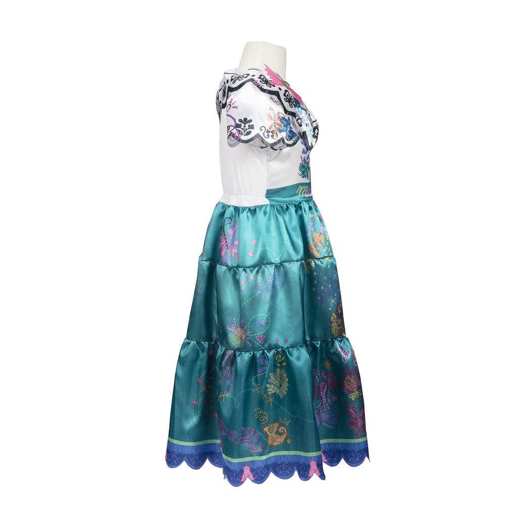 Disney Encanto Mirabel Dress – Girls Costume Ages 3+ Sizes 4-6X