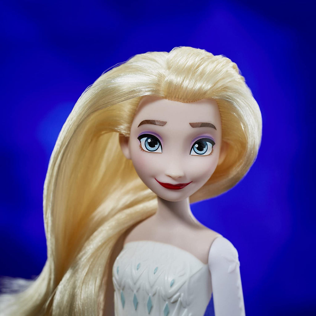 Disney Frozen 2 Queen Elsa Shimmer Fashion Doll - 11-Inch Poseable Toy with Removable Outfit
