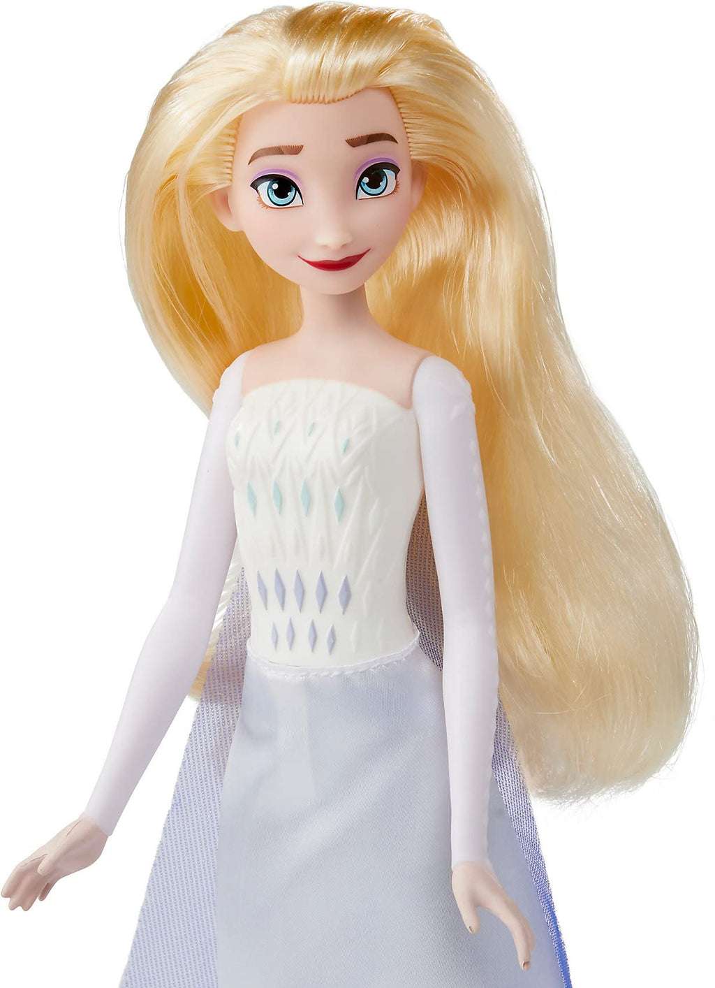 Disney Frozen 2 Queen Elsa Shimmer Fashion Doll - 11-Inch Poseable Toy with Removable Outfit