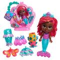 Disney Junior Pop Tails Ariel Doll with 9 Pieces, 7.5-Inch, Ages 3+