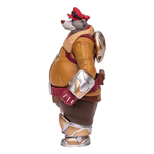 Disney Mirrorverse Baloo 5-Inch Action Figure with Propeller Accessory and Art Card