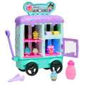 Disney Munchlings Ice Cream Cart – 13-Piece Light-Up Color Change Playset with 5 Scented Figures