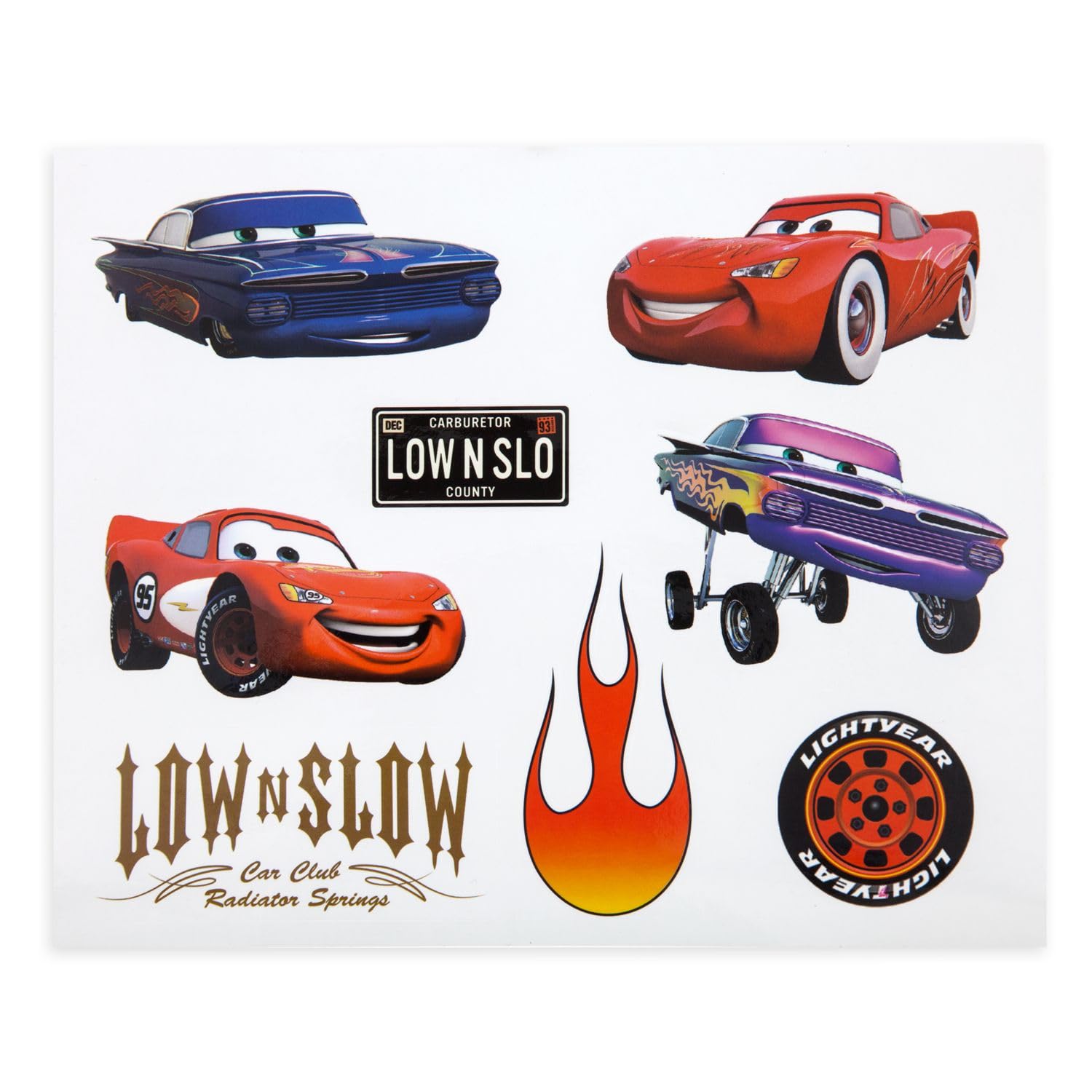 Disney Pixar Cars Toolbox Playset with Lightning McQueen & Ramone Diecast Cars and Launcher