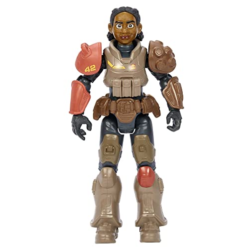 Disney Pixar Lightyear Izzy Hawthorne Action Figure - Jr. ZAP Patrol Costume, 14-Point Articulation, 10.6 Inches Tall