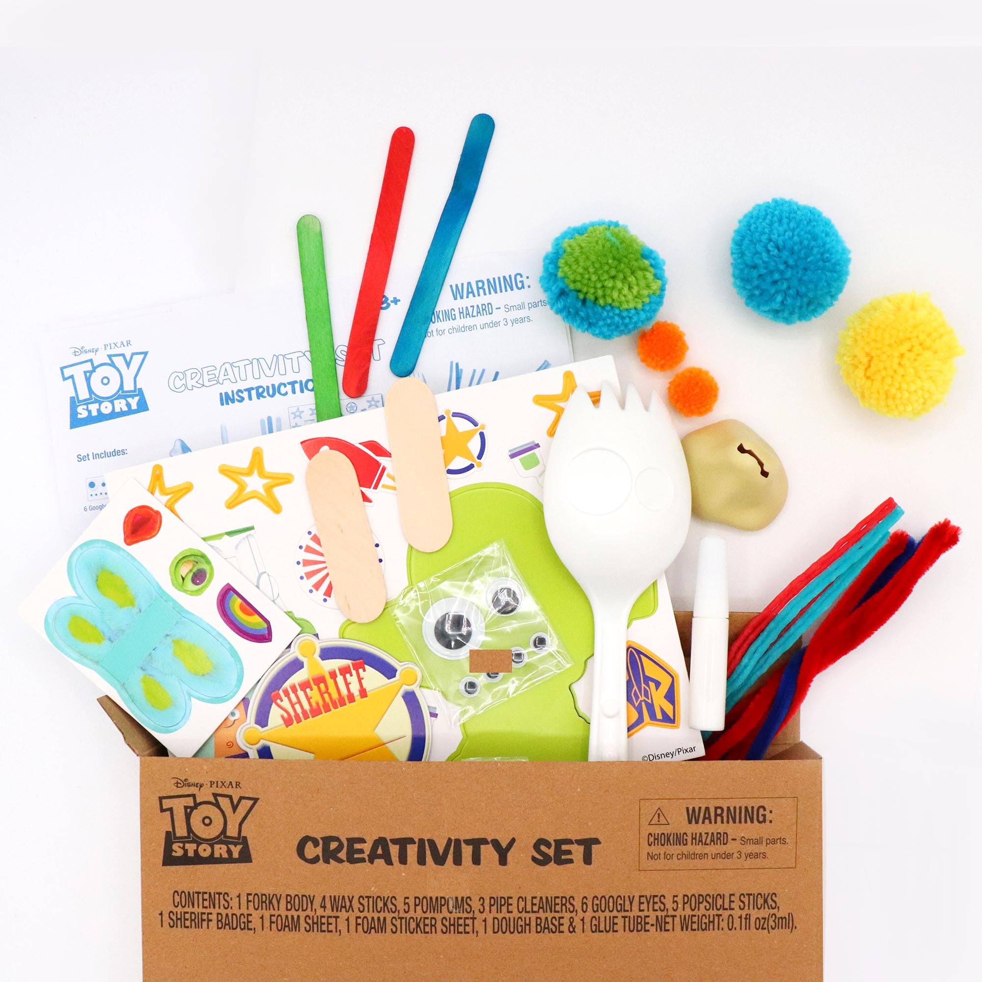 Disney Pixar Toy Story Creativity Set by Tara Toys – Coloring Sheets, Stickers, Markers & More for Kids Ages 3+