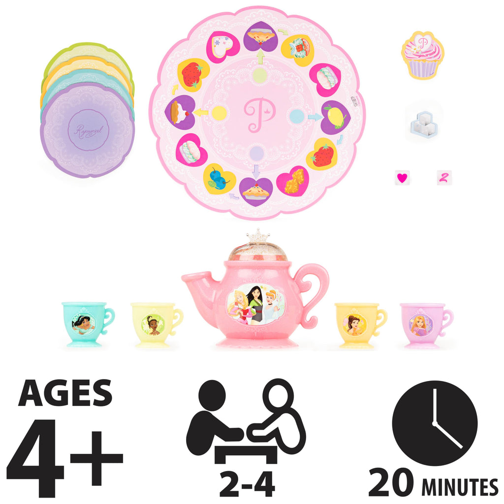 Disney Princess Treats & Sweets Party Board Game – Matching Memory Game for Kids Ages 4+