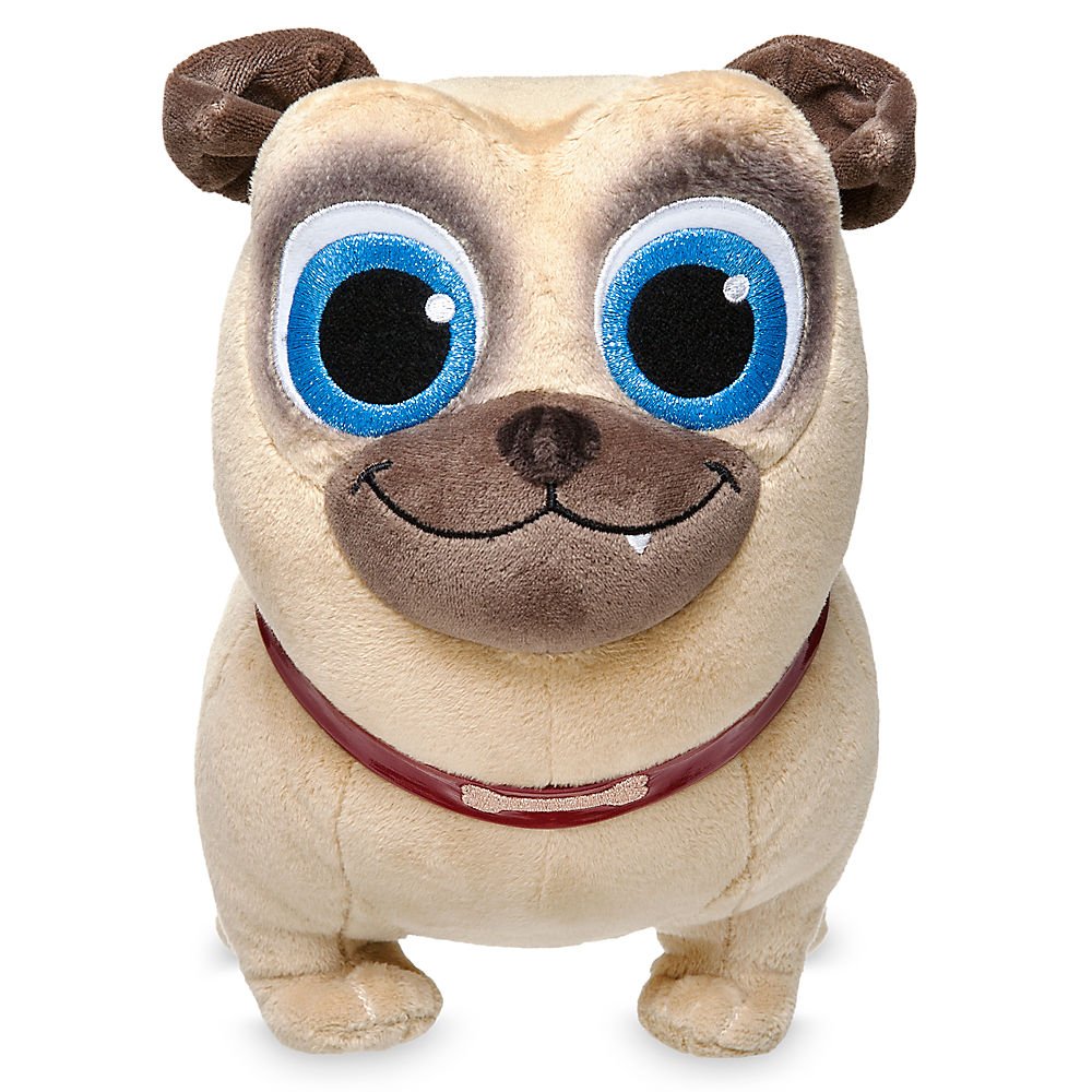 Disney Puppy Dog Pals Rolly Plush – 12-Inch Soft Stuffed Animal Toy