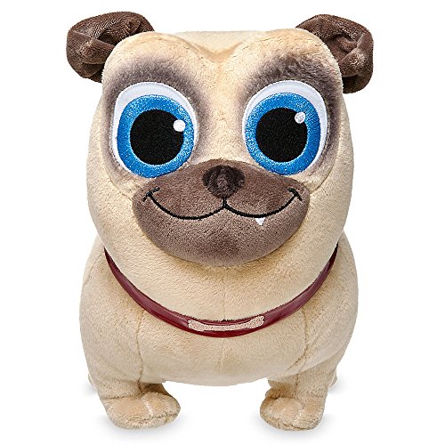 Disney Puppy Dog Pals Rolly Plush – 12-Inch Soft Stuffed Animal Toy