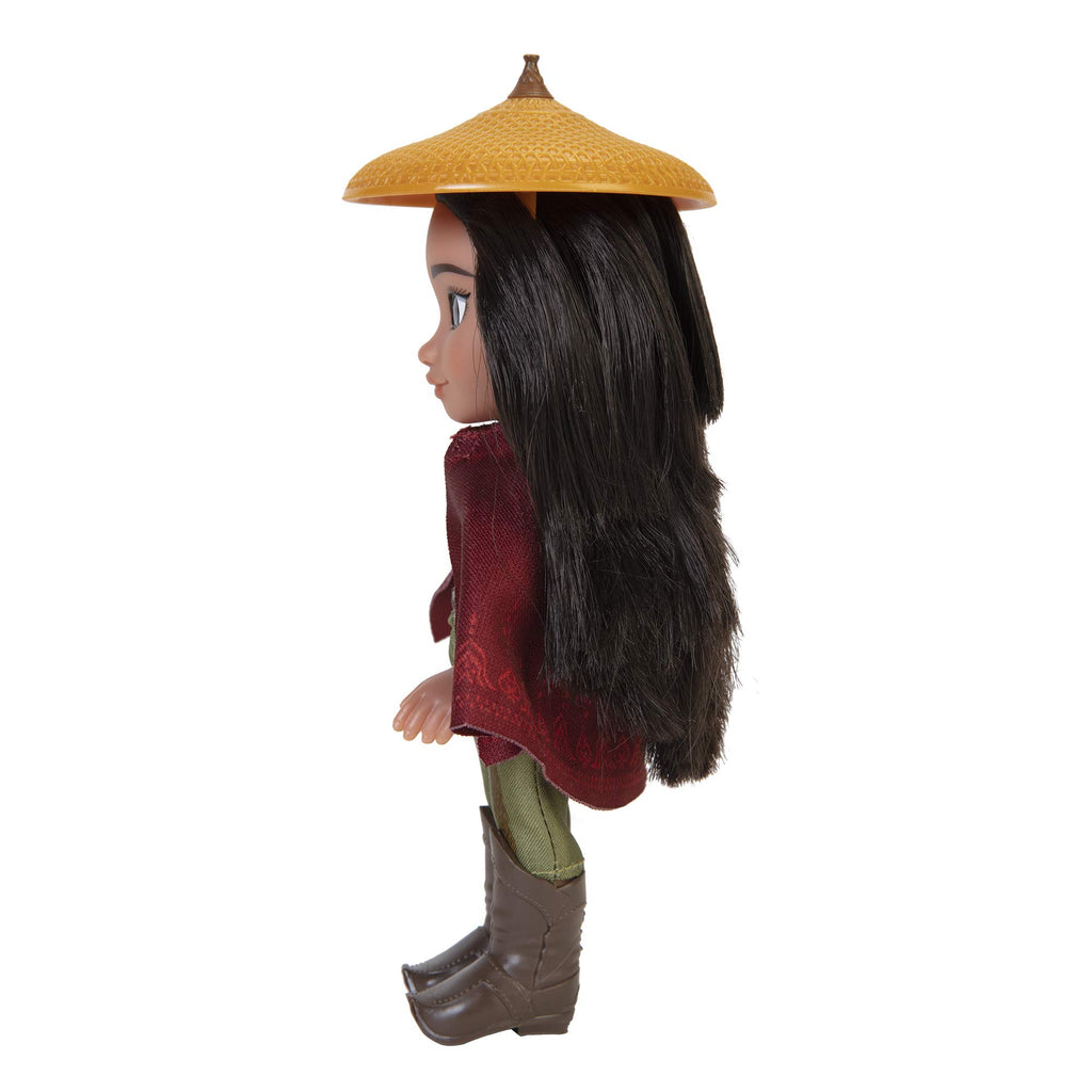 Disney Raya and the Last Dragon Petite Raya Doll - 5 Points of Articulation, Removable Outfit, Ages 3+