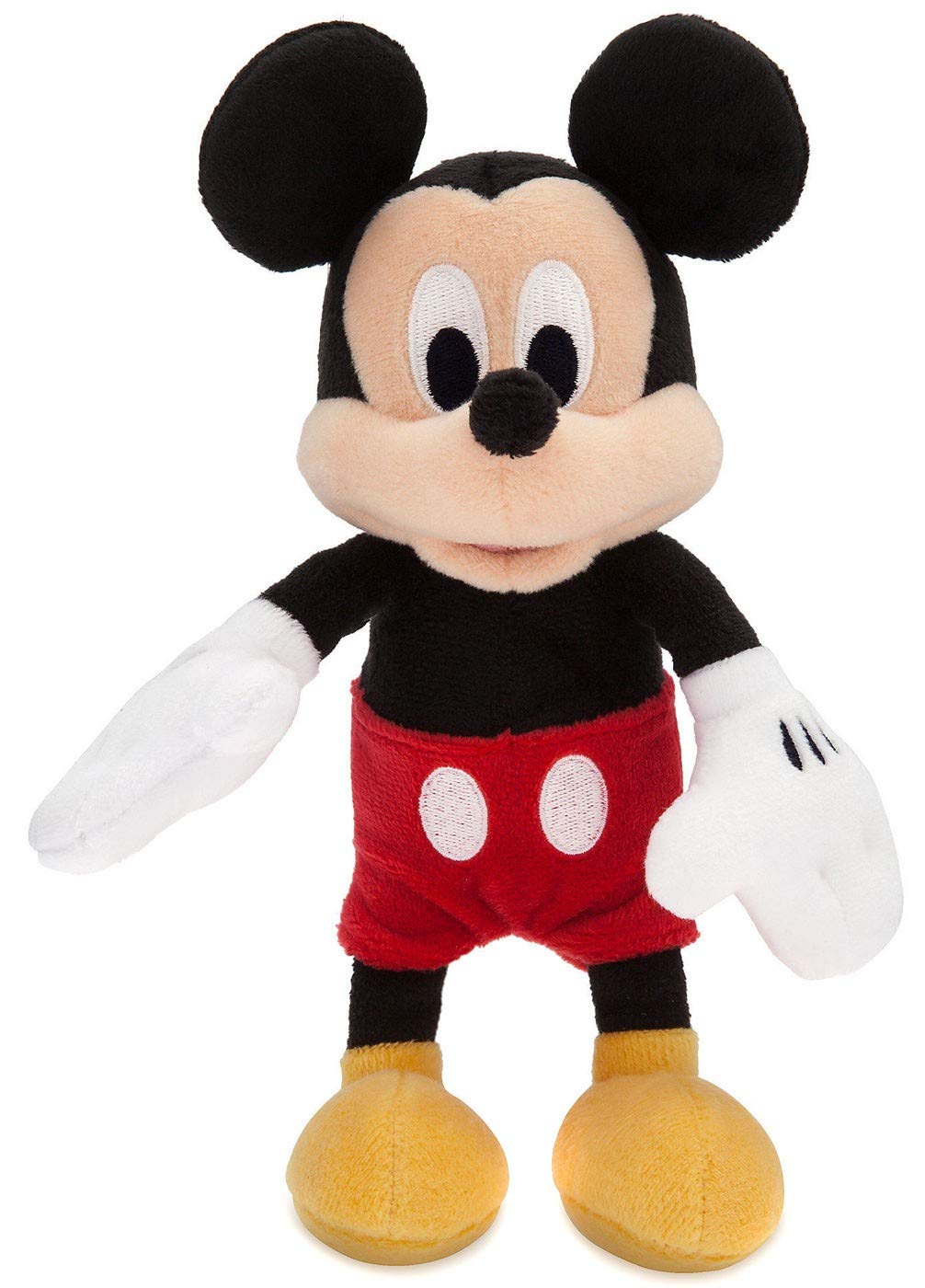 Disney Store Official Mini Bean Bag Plush: Mickey Mouse - Soft Stuffed Animal with Embroidered Details