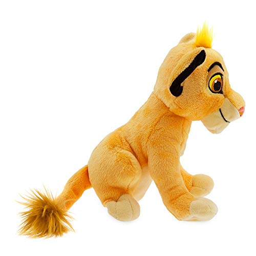 Disney Store Official Mini Bean Bag Plush Simba - Cute Lion King Stuffed Animal with Embroidered Details and Weighted Base