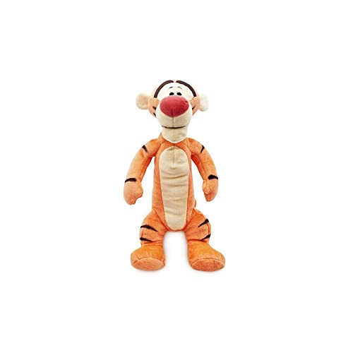 Disney Store Official Mini Bean Bag Plushie - Tigger Stuffed Animal with Embroidered Features and Soft Velour Fabric