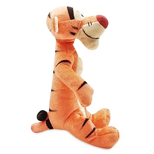 Disney Store Official Mini Bean Bag Plushie - Tigger Stuffed Animal with Embroidered Features and Soft Velour Fabric