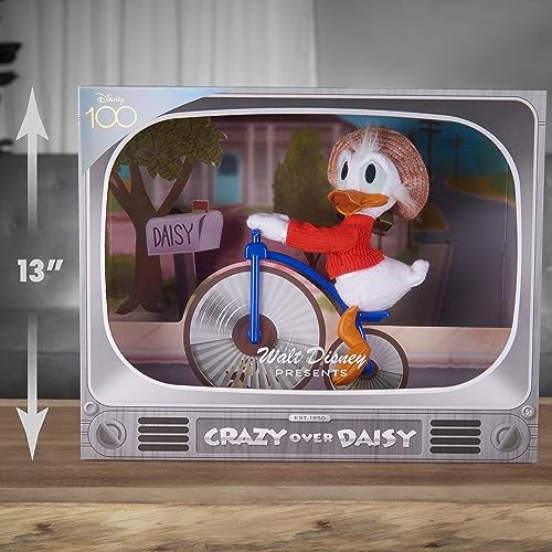 Disney100 Years of Wonder Crazy Over Daisy Donald Duck Collectible Plush Diorama - Amazon Exclusive by Just Play