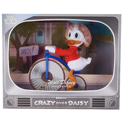 Disney100 Years of Wonder Crazy Over Daisy Donald Duck Collectible Plush Diorama - Amazon Exclusive by Just Play