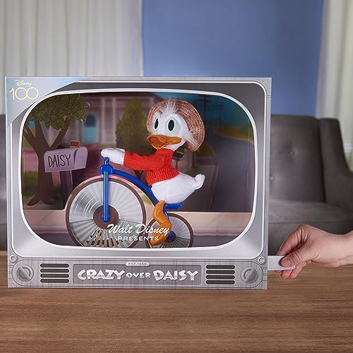 Disney100 Years of Wonder Crazy Over Daisy Donald Duck Collectible Plush Diorama - Amazon Exclusive by Just Play
