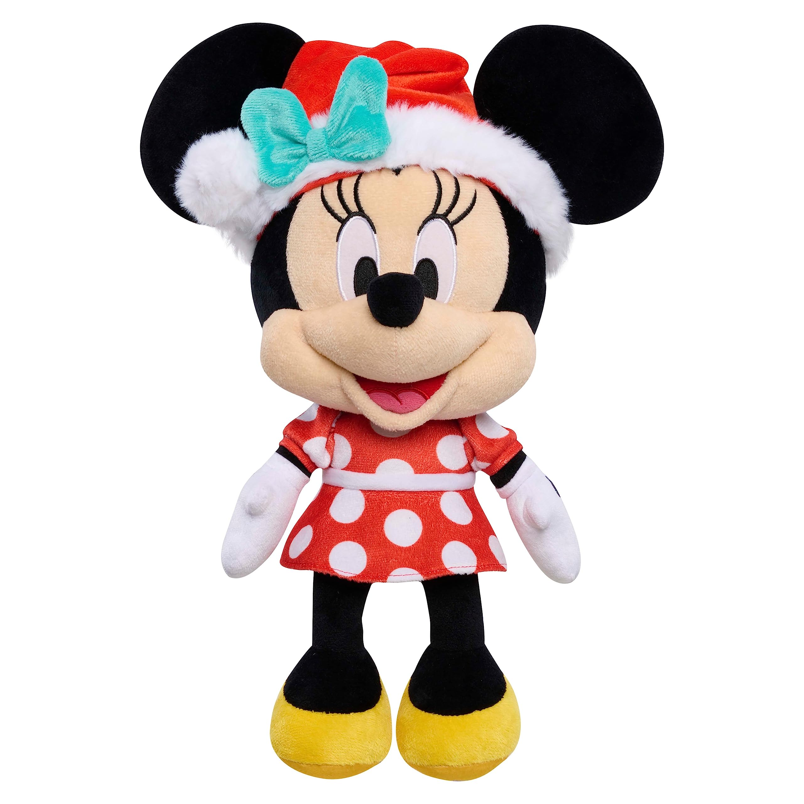 Disney100 Years of Wonder Minnie Mouse Large Holiday Plush – 16-Inch Stuffed Animal by Just Play