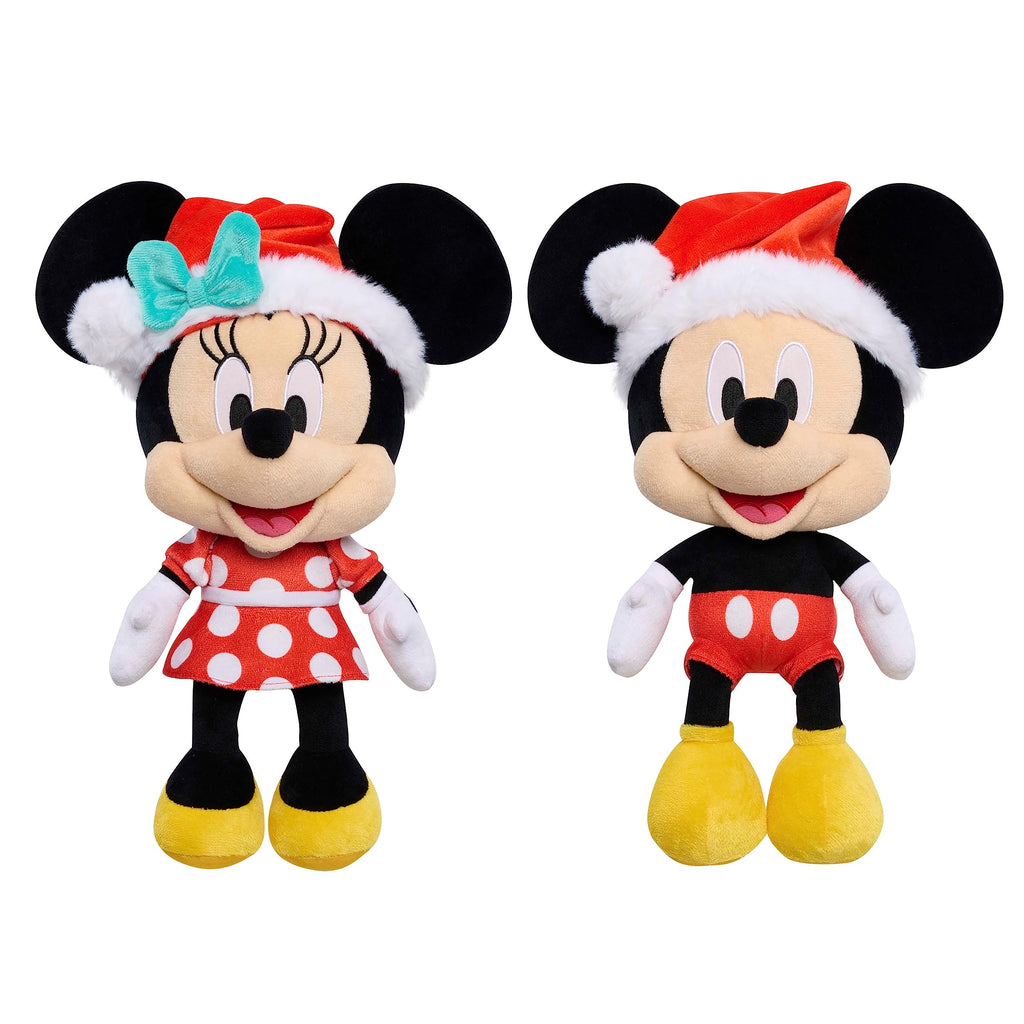 Disney100 Years of Wonder Minnie Mouse Large Holiday Plush – 16-Inch Stuffed Animal by Just Play