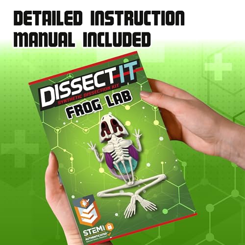 Dissect It Synthetic Frog Dissection Kit for Kids - STEM Anatomy Learning Toy Ages 6+