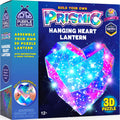 DIY Night Light Kit for Girls 3D Heart Puzzle - PURPLE LADYBUG Craft Set for Ages 12+