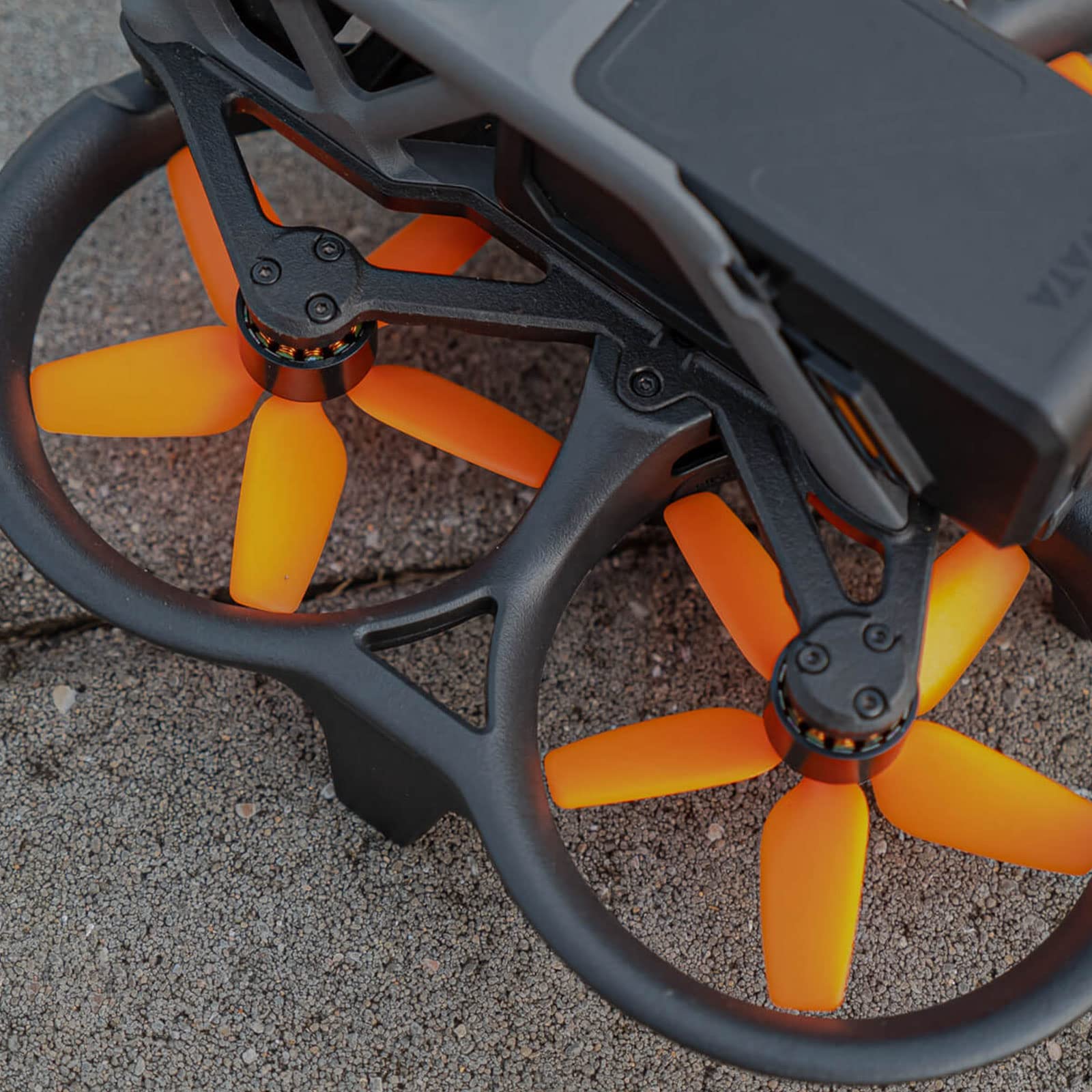 DJI Avata Replacement Propellers - Orange, 8 Pack (4 CW + 4 CCW) with Mounting Screws