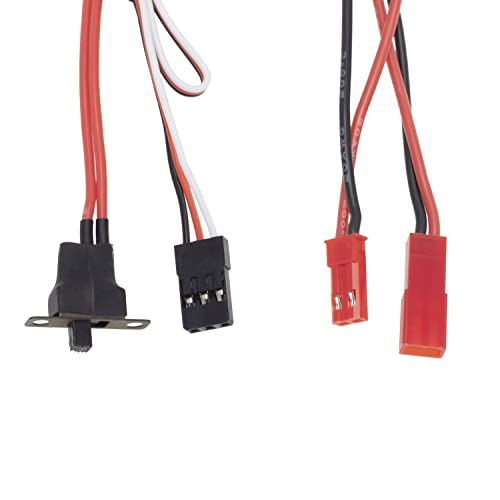 DKKY Racing 40A Brushed ESC for 1/16 1/18 1/24 RC Crawlers