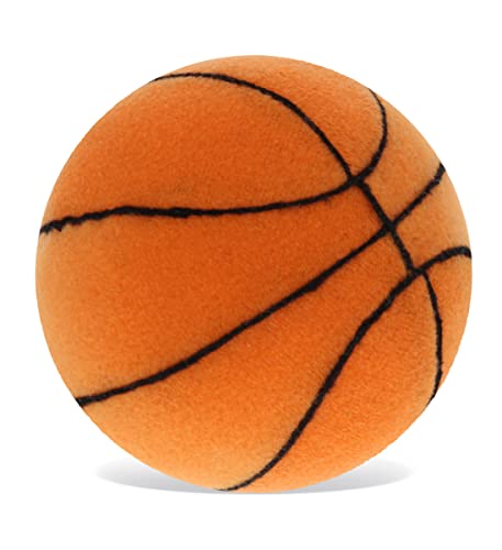 DolliBu Mini Basketball Plush Toy – Soft Stuffed Basketball for Kids, 3 Inches, Perfect for Play and Decor