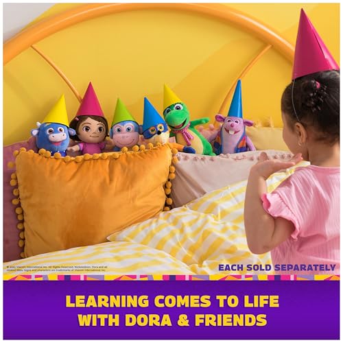 Dora Official Boots Plush Doll – 8-Inch Soft Plush Toy, Ages 3+