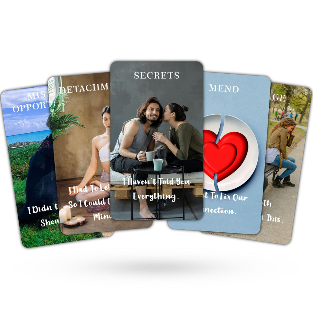 DPEHAKMK Message of Love Oracle Cards – 54 Cards for Love, Twin Flame & Soulmate Guidance