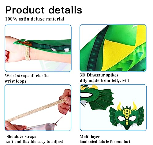 D.Q.Z Toddler Dragon Wings Costume – Lightweight Dress-Up Wings for Kids Age 4, Boys & Girls