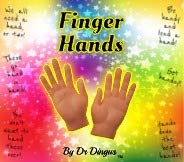 DR DINGUS Finger Hands 20 Pack – Realistic Tiny Rubber Hands for Puppet Shows, Gag Gifts, and Kid-Friendly Fun