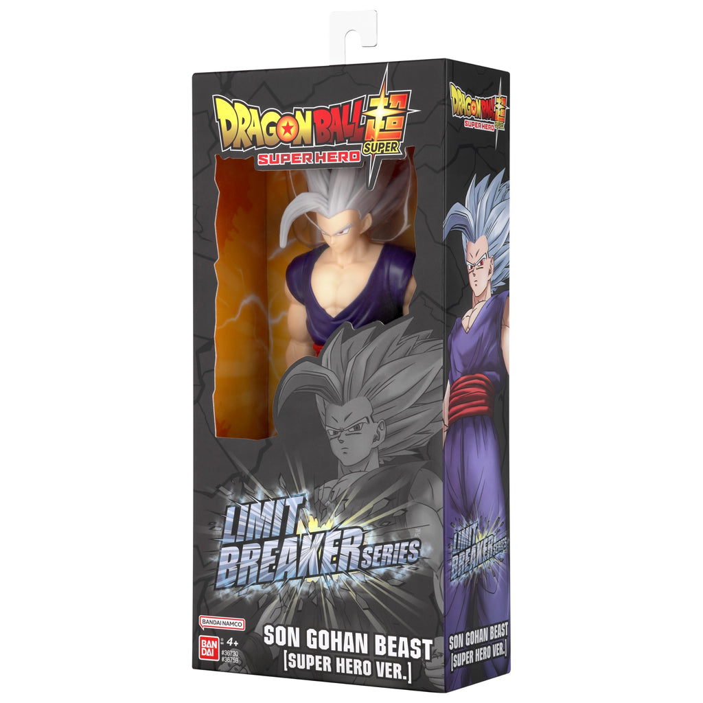 Dragon Ball Super Limit Breaker Gohan Beast 12-Inch Action Figure with 5 Points of Articulation