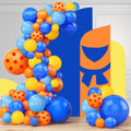Dragon Ball Z Party Supplies - 139 Pcs Blue Balloon Garland Arch Kit for Birthday Decorations