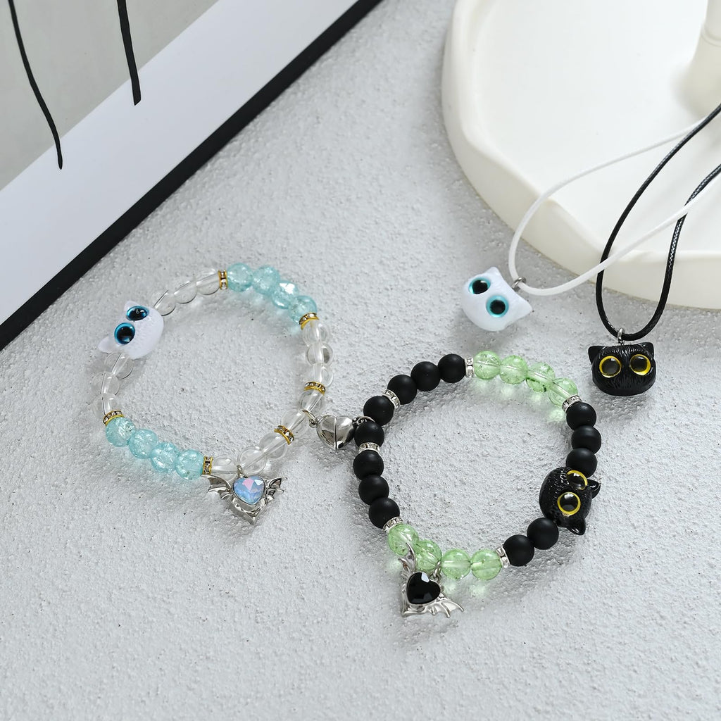 Dragon Bracelet and Necklace Set for Couples and Fans – Matching Fantasy Jewelry