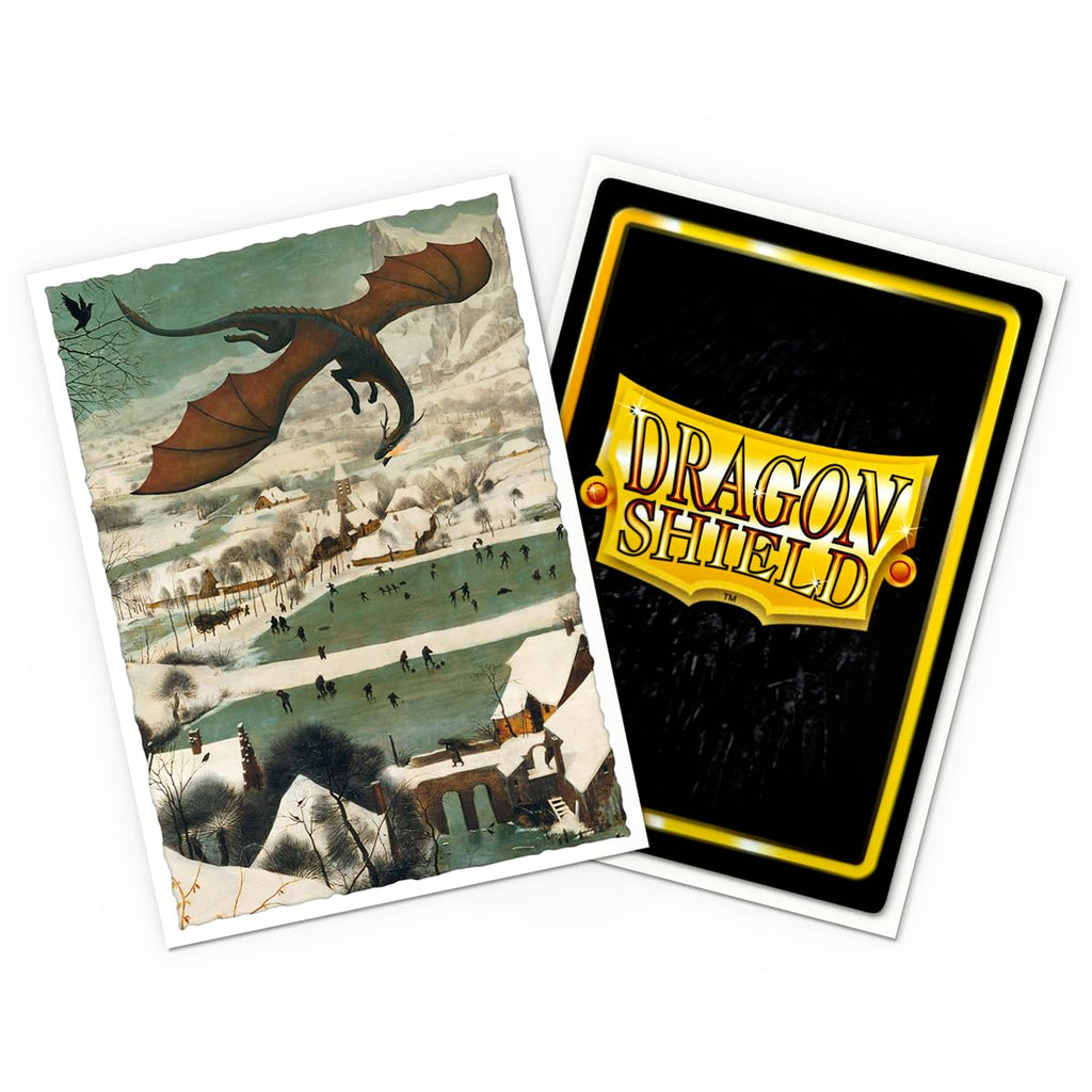 Dragon Shield Art Sleeves: Hunters in the Snow - 100 Standard Size TCG Sleeves