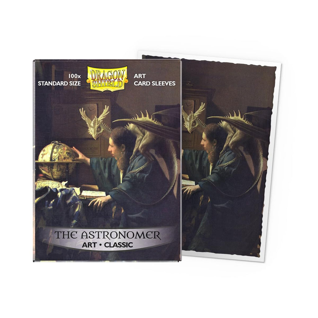 Dragon Shield Art Sleeves The Astronomer – 100 Premium TCG Sleeves, Standard Size 63x88 mm