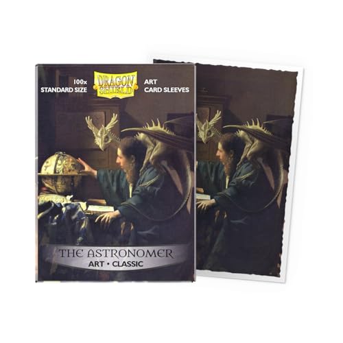 Dragon Shield Art Sleeves The Astronomer – 100 Premium TCG Sleeves, Standard Size 63x88 mm