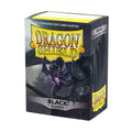 Dragon Shield Classic Standard Size Card Sleeves – 100 Black Sleeves for MTG, Pokémon, Flesh & Blood & More